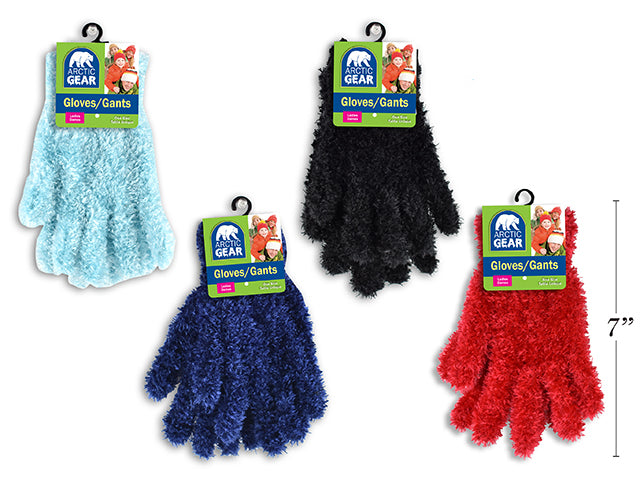 Ladies Feathery Magic Gloves One Size