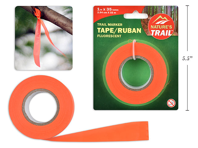 Trail Marker Orange Tape