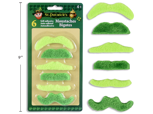 Self Adhesive St Patricks Day Moustaches