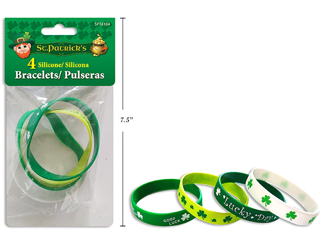 St Patricks Day Printed Bracelet