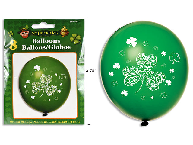 St Patricks Day Printed Balloons