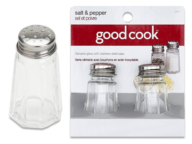 Carton of 12 Glass Salt And Pepper Set