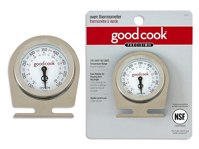 Carton of 8 NSF Oven Thermometer Stainless Steel