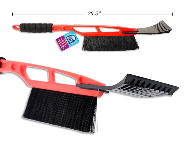 Carton of 12 Ice Scrapper Snow Brush With Foam Handle