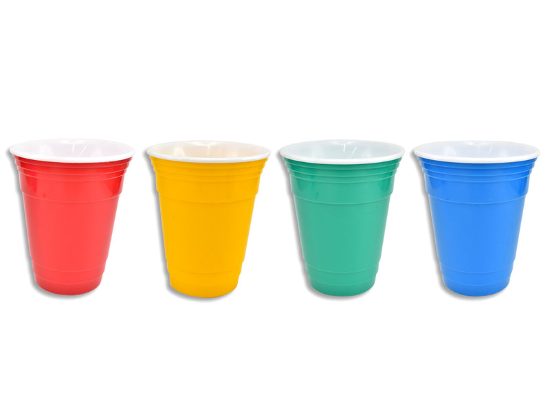 Carton of 24 Double Wall Neon Party Cup