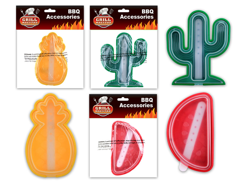 Carton of 24 Tropical Shaped Silicone Popsicle Mold