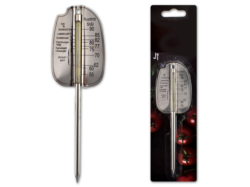 Carton of 24 Stainless Steel Bbq Thermometer