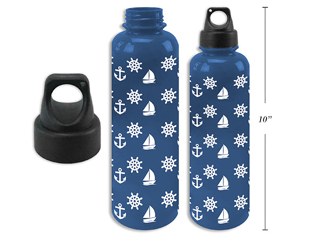 Carton of 12 Nautical Water Bottle