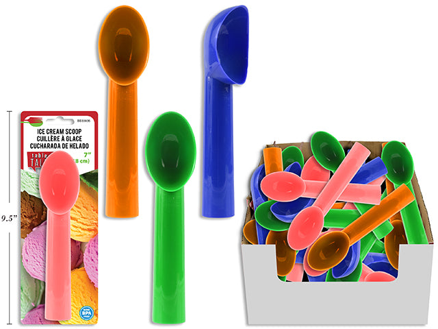 Carton of 16 Neon Ice Cream Spoon