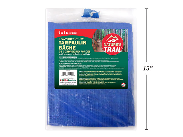 Carton of 24 Heavy Duty Utility Tarpaulin Large