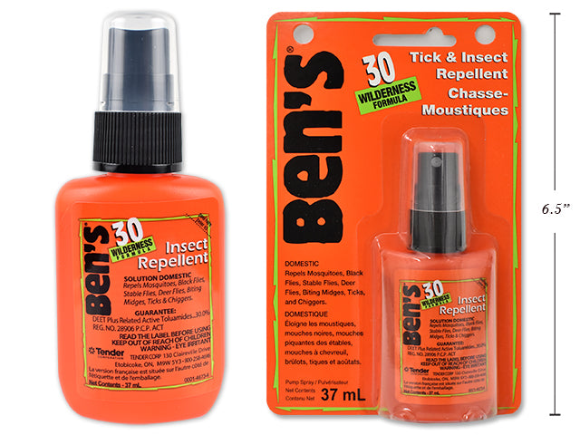 Carton of 12 Bens Deet Tick And Insect Repellent Pump Spray