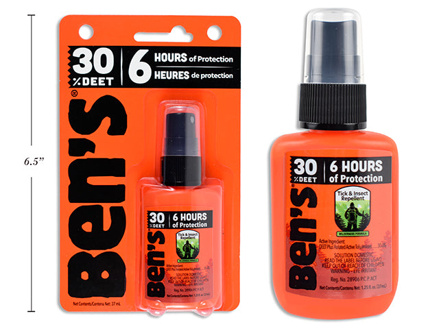 Carton of 12 Bens Deet Tick And Insect Repellent Pump Spray