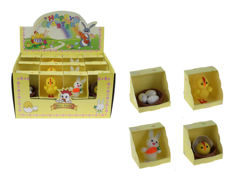 Carton of 24 Easter Basket Character Assortment