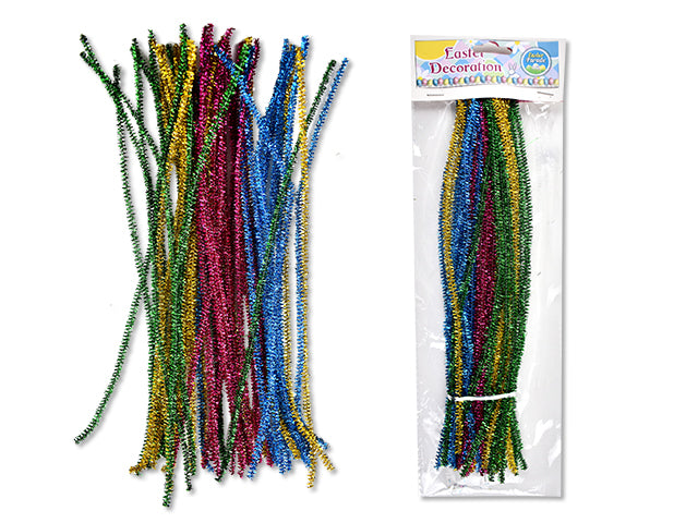 Carton of 24 Easter Tinsel Stems