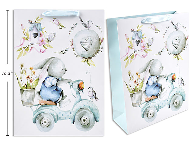 Carton of 24 Easter Matte Gift Bag Jumbo