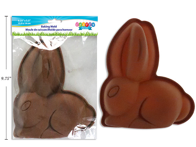 Carton of 24 Easter Bunny Silicone Baking Mold