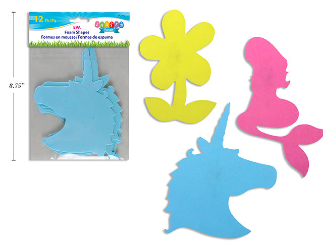 Carton of 24 Easter Spring Foam Shapes