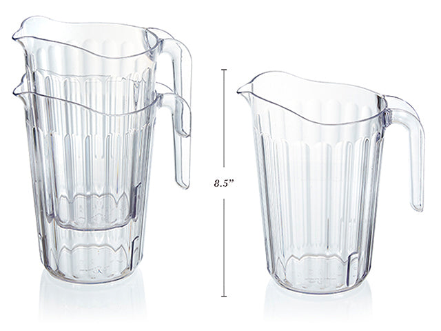 Carton of 12 Stackable Pitcher