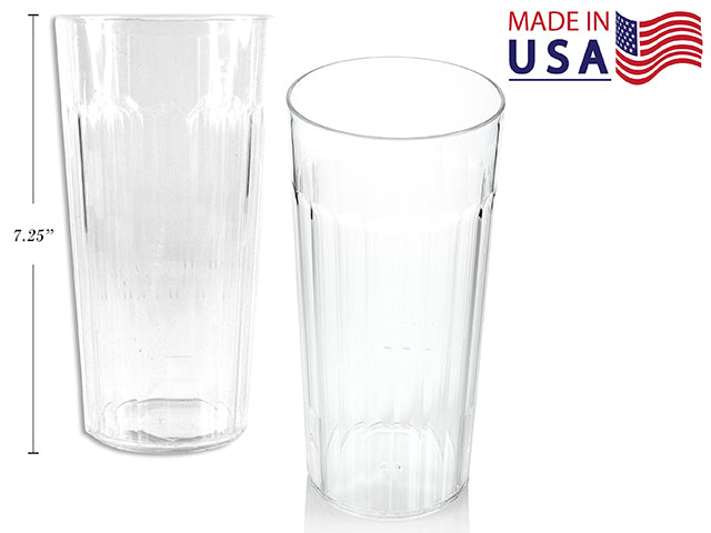 Carton of 24 Clear Tumbler Extra Extra Large