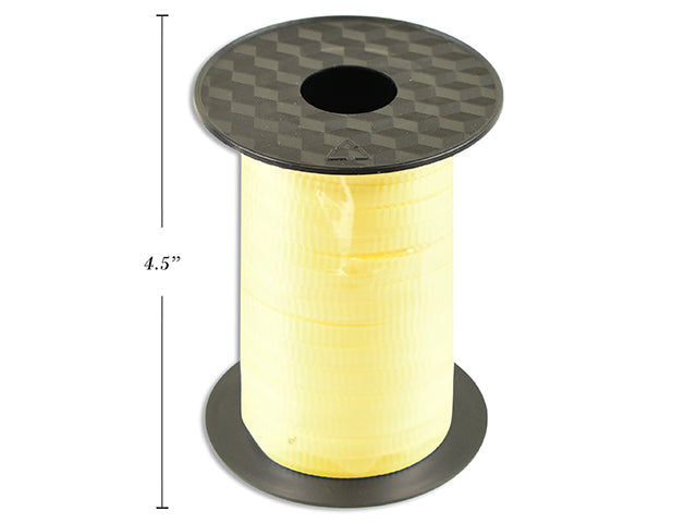 Carton of 10 Yellow Curling Ribbon 5Mmx100 Yards