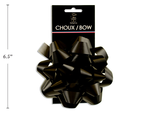 Carton of 12 Star Bow 5'' Matte Black