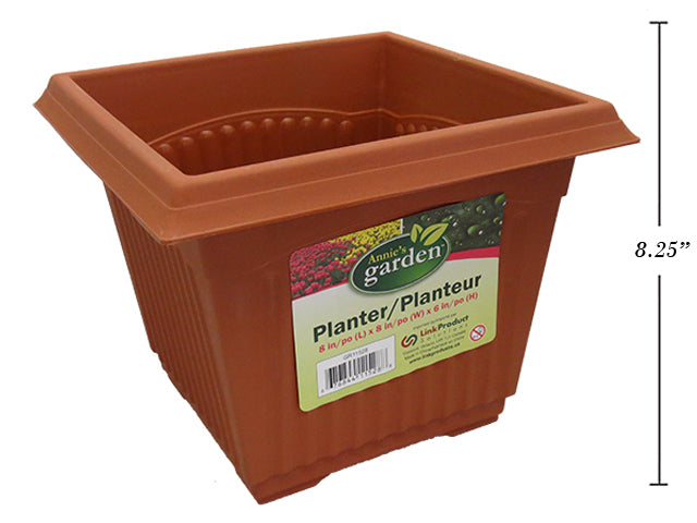 Carton of 36 Plastic Square Planter