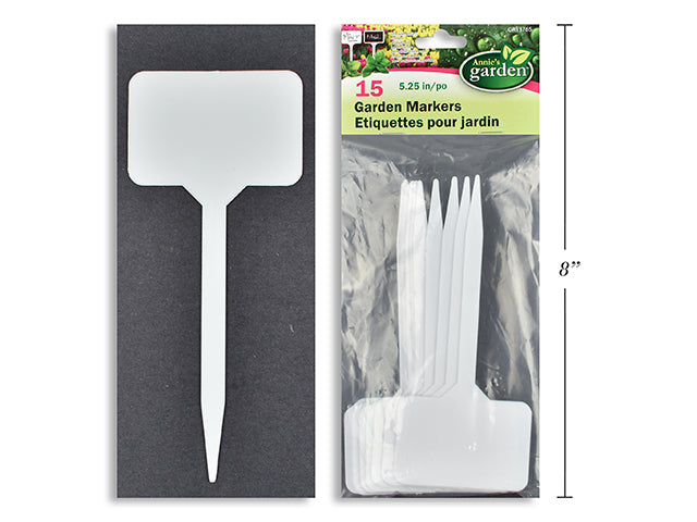 Carton of 24 Plastic Garden Markers