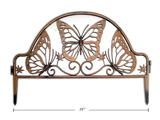 Carton of 24 Butterfly Gold Garden Fence