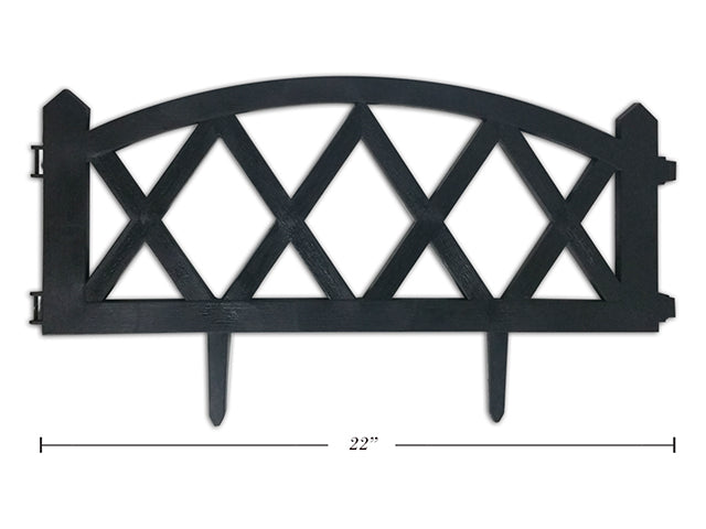 Carton of 24 Garden Arch Fence