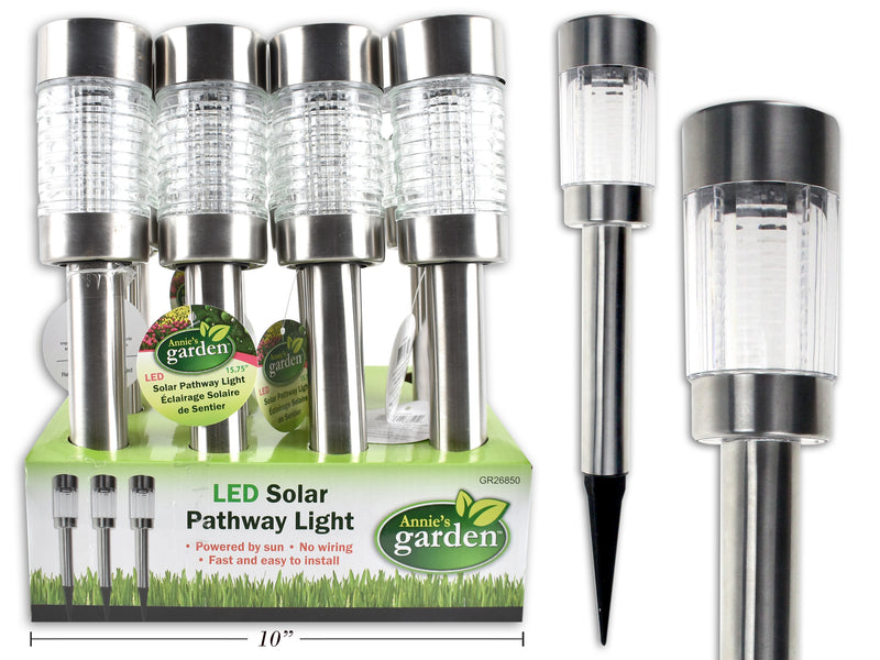 Carton of 12 Garden Solar Double Lence Led Garden Stake