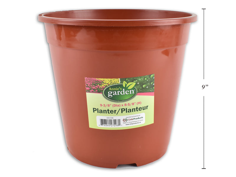 Carton of 24 Hard Plastic Planter Liner Large