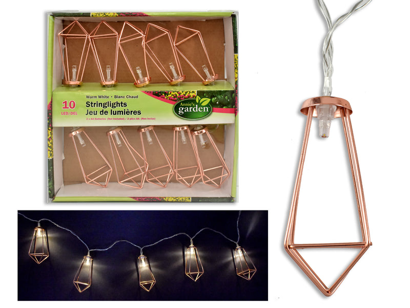 Carton of 12 Led Wire Lantern String Light Set