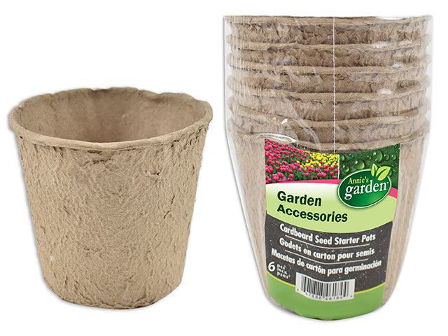 Carton of 24 Paper Peat Pots