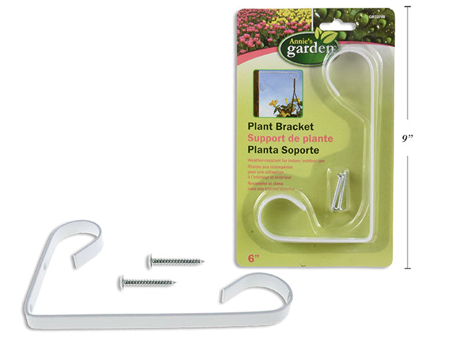 Carton of 24 Shaped Hanging Plant Bracket