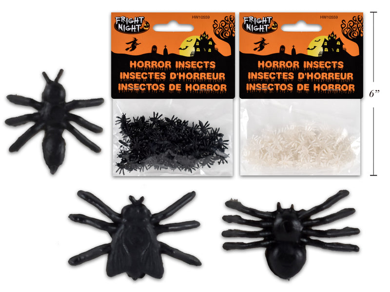 Carton of 36 Halloween Horror Insects