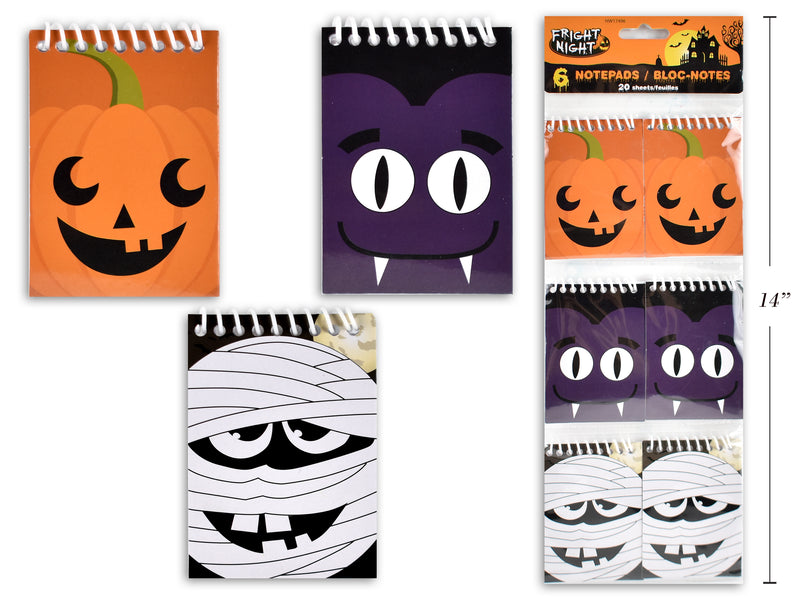 Carton of 24 Halloween Mini Notebook