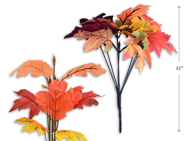 Carton of 24 Fall Maple Leaf Bush