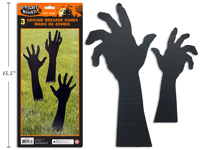 Carton of 24 Ground Breaker Hands 3 Pack