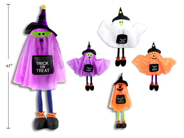 Carton of 9 Halloween Standing Character