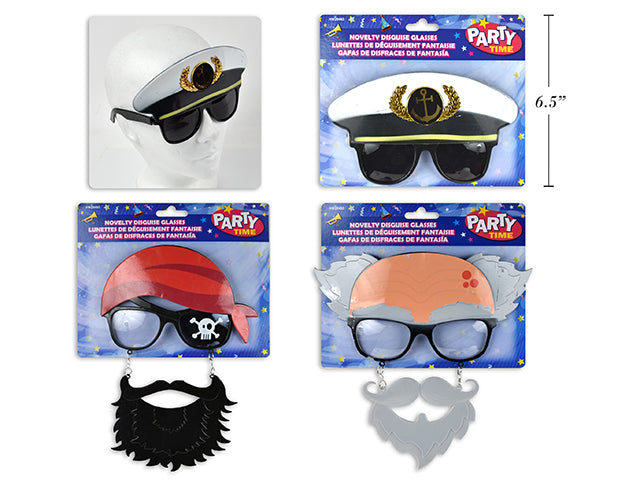 Carton of 24 Halloween Novelty Disguise Glasses