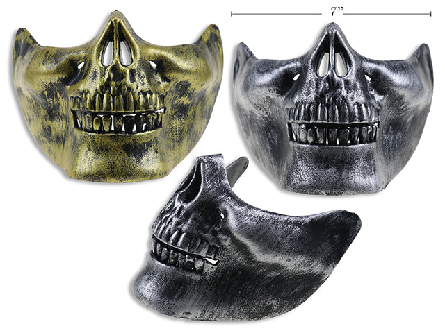 Carton of 24 Halloween Skeleton Jaw Mask