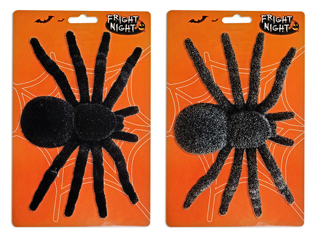 Carton of 24 Halloween Furry Spider