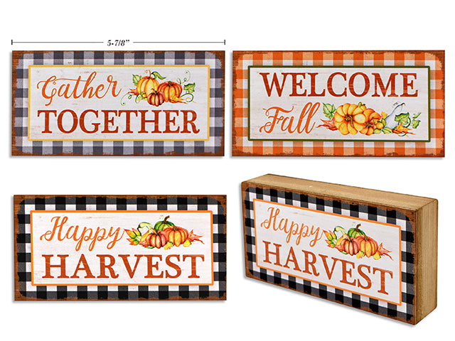 Carton of 12 Harvest Rectangular Block