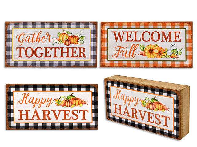 Carton of 12 Harvest Rectangular Block