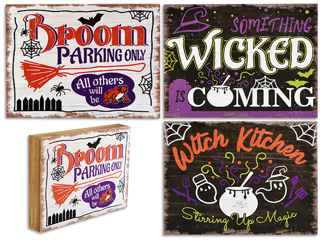 Carton of 12 Halloween Rectangular Block