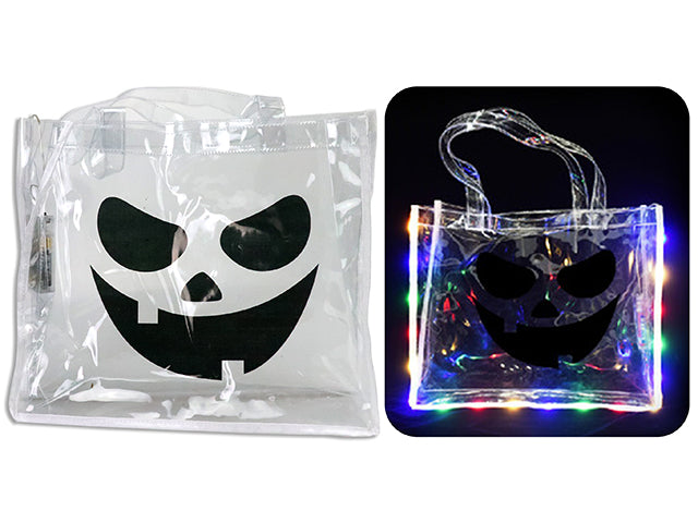 Carton of 12 Halloween Transparent Trick Or Treat Bag