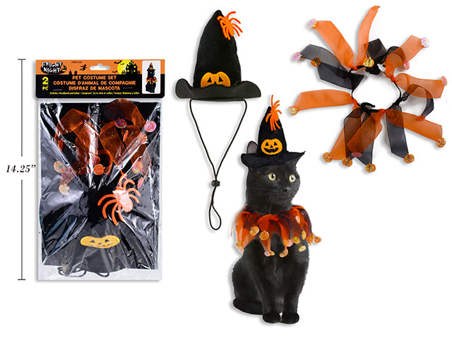 Carton of 12 Halloween Pet Costume Set