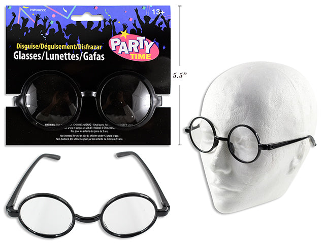 Carton of 24 Halloween Costume Disguise Glasses