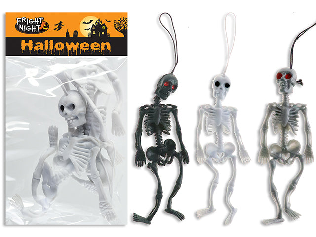 Carton of 24 Halloween Squishy Skeleton