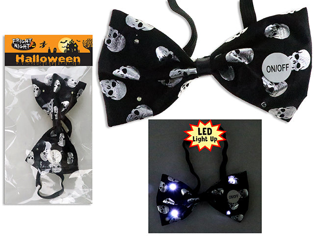 Carton of 12 Halloween Battery Operated Bow Tie